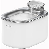 Haustier WF007L Otomatik Kedi Su Sebili,Kedi Su &Ccedil;eşmesi, Su Şelalesi, Su Pınarı 3.5Lt Geniş Hazne, Bpa I&ccedil;ermez, Ultra Sessiz