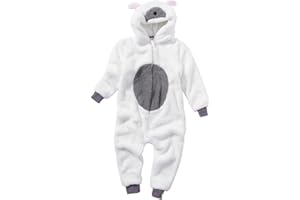 ONESIES BRAND Onesies Animal Crazy Girls Boys Sheep Nativity Supersoft Fleece Jumpsuit Playsuit UK Seller