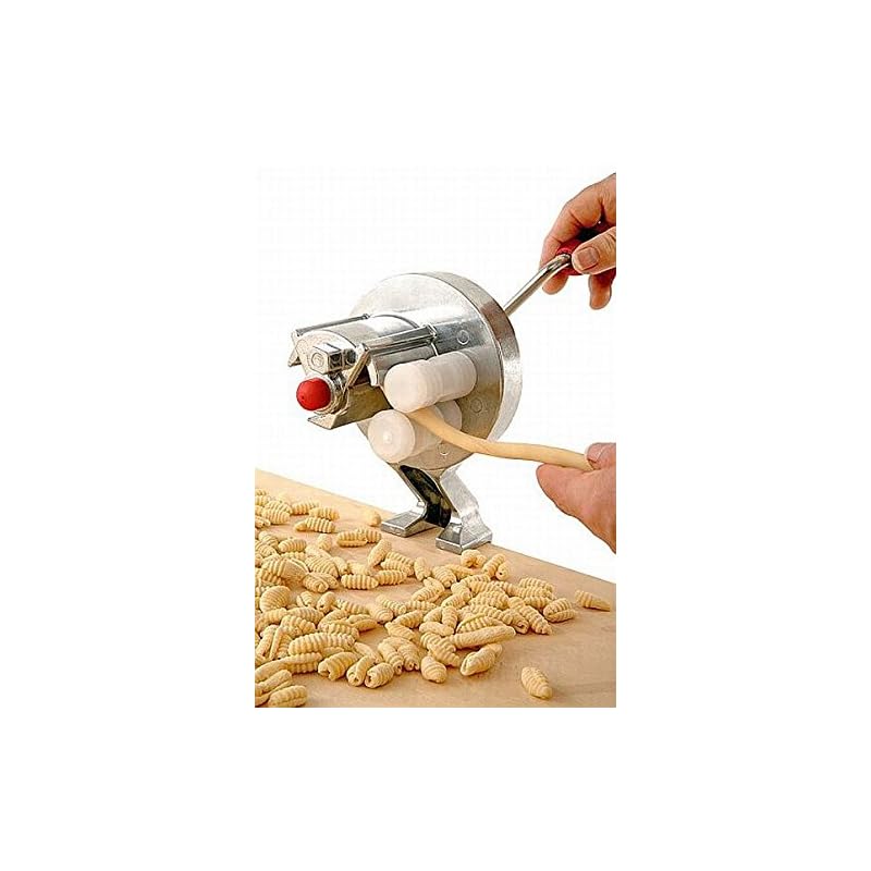 Maschine Fr Die Manuelle Herstellung Von Gnocchettiaus Stahl Verchromt Und Kunststoff Zertifiziert Lebensmittelechtschnell Zu Montieren Und Demontieren Ist Praktisch Auch Fr Die Reinigungsie Brauchen