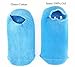 Makhry SPA Moisturizing Gel Socks with Vitamin E For Dry Cracked Heel Care Skin Repair Therapy Treatment Comfy Recovery Socks (Blue)