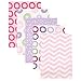 Luvable Friends 5 Pack Flannel Receiving Blankets (Pink Circles)
