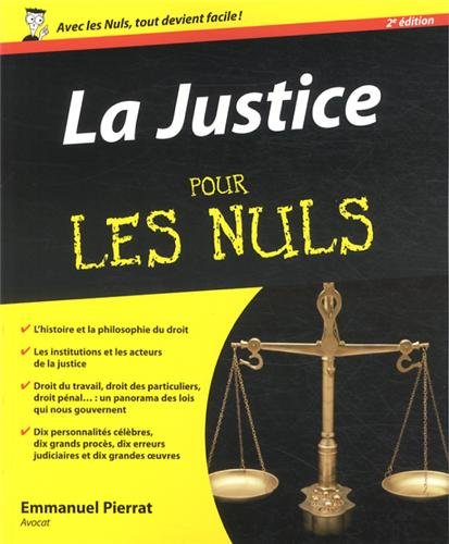 couverture de : La justice
