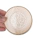 15ml 0.5oz Empty Portable Luxurious Air Cushion Powder Puff Box Liquid Foundation BB Cream Container Holder Powder Cake Box Dressing Case DIY Makeup Box Case with Powder Puff Air Cushion Sponge and Mirror--Special Gift for Yourself(1 Pcs) (Flowers)