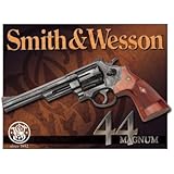 Smith and Wesson 44 Magnum Handgun Retro Vintage Tin Sign - 32x41 cm