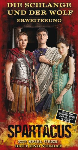 Preisvergleich Produktbild Heidelberger HE487 - Spartacus: Die Schlange und der Wolf - Erweiterung, Brettspiel