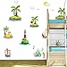 Produktbild Wall Sticker Cartoon Panda Coconut Island Sticker Living Room Children's Room Decoration Wallpaper