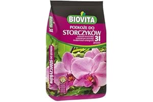 BIOVITA DECORATIVE STONES & GARDEN MINERALS Biovita Terriccio per orchidee di origine naturale, con struttura leggera e ariosa, arricchito con fertilizzante