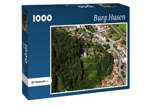Preisvergleich Produktbild Burg Husen - Puzzle 1000 Teile mit Bild von oben