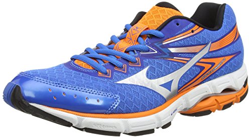 Mizuno Wave Connect 2, Men's Running Shoes, Blue (Directoire Blue/Silver/Orange Popsicle), 10 UK (44 1/2 EU)