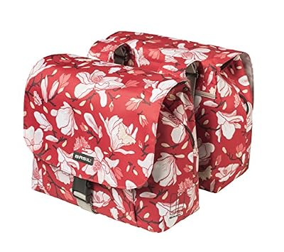 Basil Femme Magnolia S Sacoche de vélo, Poppy Red, 32 x 17 x 8 cm