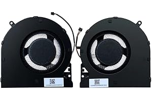 Fleshy Leaf CPU+GPU Lüfter Ersatz für Razer Blade 15 2021 Edition RZ09-0367 Serie DFS5K123043635 DFS5K121144645 FNDX FNDY