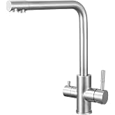 Sofetiy Osmosis 3 Way Tap, Osmosis Tap with 2 Levers | High Pressure, 360&deg; Rotate, Water Saving Kitchen Taps, Sink with Cold