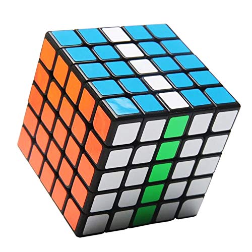 Preisvergleich Produktbild TOYESS Zauberwürfel 5x5, Speed Cube 5x5 Puzzle Würfel Spielzeug Schwarz