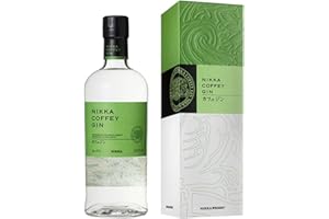 NIKKA - Coffey Gin, avec étui - Gin - Notes d'agrumes - Origine : Japon - 47% Alcool - 70 cl