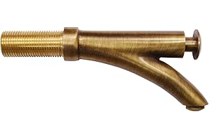 BOUTTE Boutté 2176111 – Robinet de fontaine poussoir mâle 15x21 (1/2") – Économie d’eau – Laiton chromé – Utilisation publique et jardin