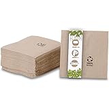 BIOZOYG Umweltfreundliche Bio Servietten aus Recyclingpapier I Hochwertige Papierservietten 20 x 20 cm I 4800 Stück Cocktails