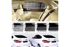 ‎SOLAR SCREEN Solar Screen 8,22€/m² Profi Auto Tönungsfolie Schwarz 85% Scheibenfolie 51cm Breite Black Plus 85c Scheibentönungs-Folie Ink ABG