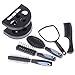 1 Set Professional Anti Static Salon Style Hairdressing Hair Care Brush Comb with Mirror