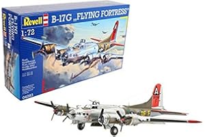 Revell 04283 Modellbausatz Flugzeug 1:72 - B-17G Flying Fortress im Maßstab 1:72, Level 5, originalgetreue Nachbildung mit vielen Details, 04283