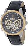 Constantin Durmont Herren-Armbanduhr Boussole CD-BOUS-AT-LT-STGD-BK