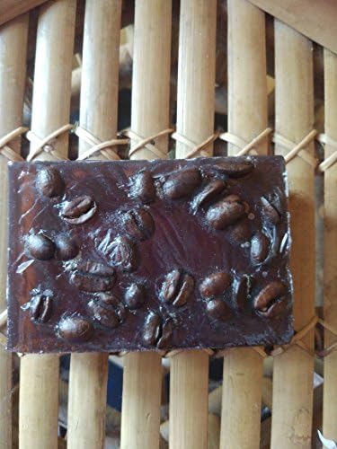 Coffee scented, Skin beneficial, Natural soap bar, Extra gentle, Real coffee beans, Lather soap, Gift for her, Gift for him, by Heaven Senses, 110 grams
