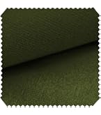 Novely® INFANTE Polsterstoff - Vintage Samtvelours In Natursteinoptik, Meterware, Farbe Seeblau