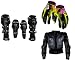 Auto Pearl Premium Quality Bike Accessories Combo of AXO Motorcycle Racing Rider Elbow And Knee Guard Pads Protector Gear Black. & Fox Hand Grip Glove Green 1 Pair. & Fox Riding Gear Body Armor Protective Jacket For Bike - Black -Xtra Xtra Large. RS.2563.00