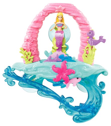 Barbie in a Mermaid Tale 2 - Surf to Sea Bath Playset with Mini Doll