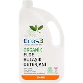 Ecos3 Organik Elde Bulaşik Deterjani (2500 Ml) 1 Paket(1 x 2500 ml)