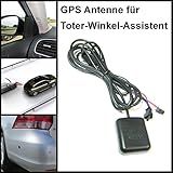 Das GPS-Modul aktiviert ab ca. 40km/h die Alarmierung des Tote-Winkel-Assistenten und schaltet bei unterschreiten von ca. 30km/h das System wieder ab, was zu einer angenehmeren und effektiveren Alarmierung besonders im Stadtverkehr führt.