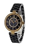 Stella Maris Damen Armbanduhr - Analog Quarz - Premium Keramik Armband - Perlmutt Zifferblatt - Diamanten und Swarovski Elemente - STM15SM12