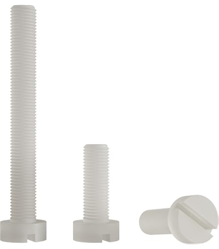 Schwarze M5 X 20 Mm Nylon-Sechskantschrauben – Stabil, Leicht & Rostfrei Für Heimwerker & Profis