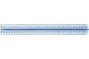 ImpocoWeb - Righello Triplo Decimetro In Plastica Pvc Da 30cm Con Manico
