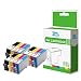 Produktbild inkjello Kompatible Tintenpatrone Ersatz für HP Officejet 6000 6500 (a-i-o) 6500, 6500 A (e-a-i-o) 6500 A Plus (e-a-i-o) 7000 Wide Format 7500 A Wide Format 920 X L (BK, C, M, Y 12 Pieces)