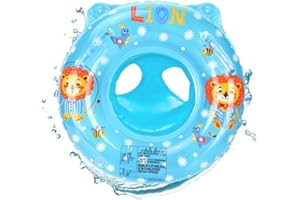 GUBOOM Anello di Nuoto Bambini, Bambino Salvagente con Mutandina, Baby Float Salvagente Gonfiabile Giocattoli Galleggianti Regolabile Doppio Airbag Salvagente per Bambini per età 6-36 Mesi