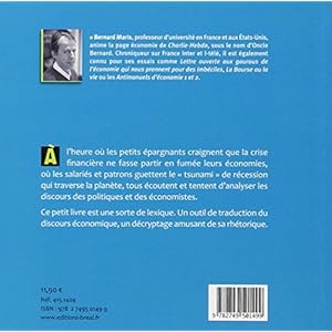 Petits principes de langue de bois économique
