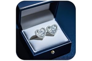 GENERISCH Orecchini da donna in argento dorato, ipoallergenici, leggeri e alla moda, design classico, con diamanti scintillanti, semplici e eleganti, con zirconi e glitter