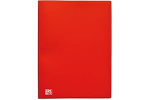ELBA Oxford Miękka teczka na dokumenty 60 widoków nieprzezroczysta polipropylenowa A4 czerwona