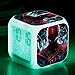 Produktbild piaolinglifang store Spiderman Bunte Farbe Wecker LED stumm Persönlichkeit kreative Multifunktionswecker Kinder Wecker kreative elektronische Geschenke