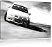 Produktbild BMW 3er Drift Format: 60x40 auf Leinwand, XXL riesige Bilder fertig gerahmt mit Keilrahmen, Kunstdruck auf Wandbild mit Rahmen, günstiger als Gemälde oder Ölbild, kein Poster oder Plakat