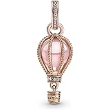 Pandora Moments Flamingo Charm with Pink Murano Glass
