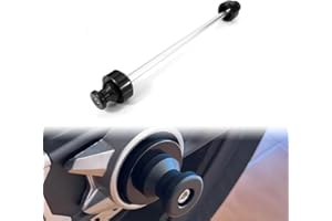 Xitomer Hinterachsschieber und Schwingarmständer-Spulen, passend für MT-07 FZ-07 2014 2015 2016 2017 2018 2019 2020 2021 2022 2023 Motorrad-Rahmenschieber CNC-Aluminium