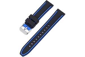 BBZ 20mm quick release watch strap Compatibles con Omega X Swatch Moon Watches Men Women，Vivoactive 3, Forerunner 245/645, Vivomove HR, Galaxy Watch