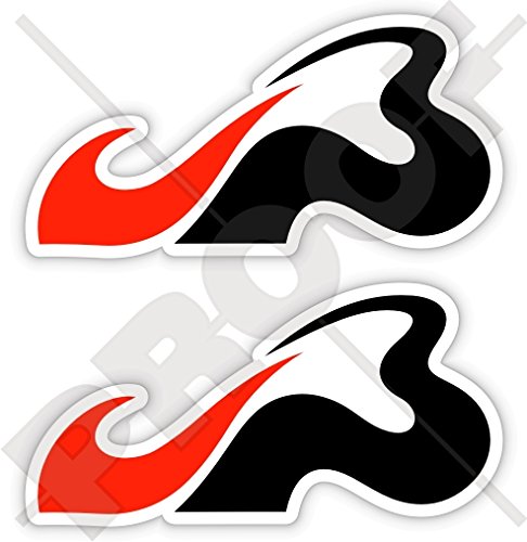 Jules Bianchi JB Formula 1 F1 Racing Driver 75mm (3") Vinyl Bumper Stickers, Decals x2