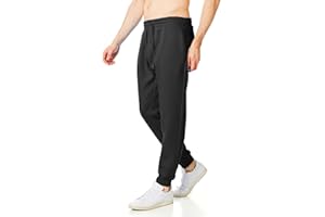 RIPT Performance Pantaloni da jogging da uomo, morbidi al tatto, da jogging