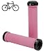Produktbild Fahrrad Griffe MTB Fixe BMX Gear Lock-on Grips Gummi Lenkergriff Anti-Rutsch-Griff für maximale Kontrolle in Pink Rosa