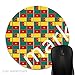 Produktbild Maus-Pad Kamerun-Flaggen-Puzzle,7 inch rund Mouse-Pad mit rutschfester Unterlage Standard 1V1046
