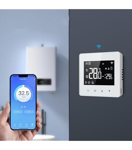 Terneo SRZ - Termostato Per Riscaldamento A Pannelli A Infrarossi E A Convettori Plug In Compatto 16a Luce Bianca 92475557