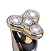 ZJchao 3 in 1 Rechargeable Cordless Comprehensive Floating Waterproof Shaver Electric Razor Beard Trimmer for Men