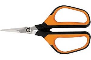 Fiskars Solid Sécateur, Orange/Noir